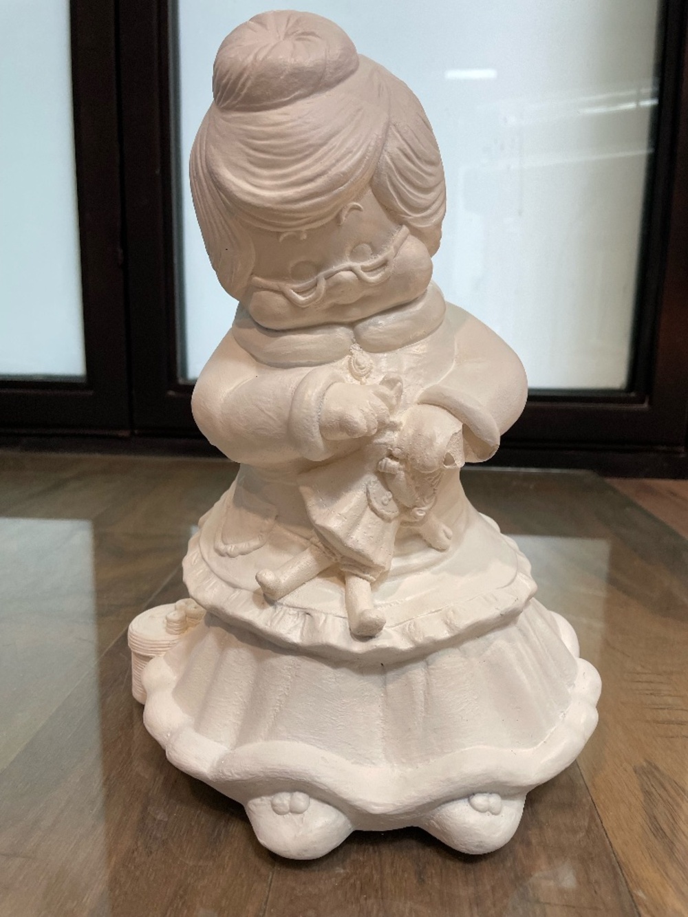 Huge Paintable Grandma Plaster Craft